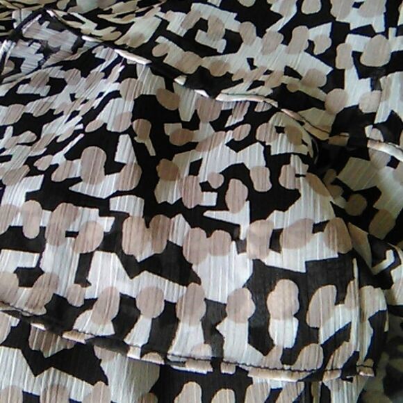 R & K Originals Sheer Layered Dress - Picture 13 of 13